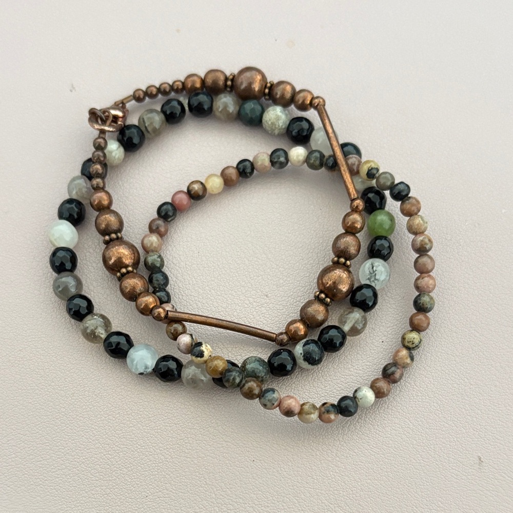 Beaded bracelet set